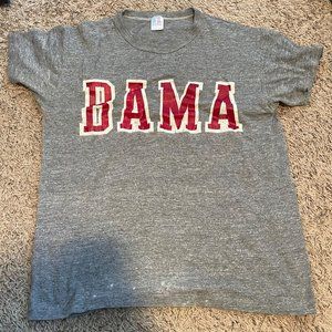 Vintage Alabama Crimson Tide T-Shirt Russell Athletic Size Large Bama